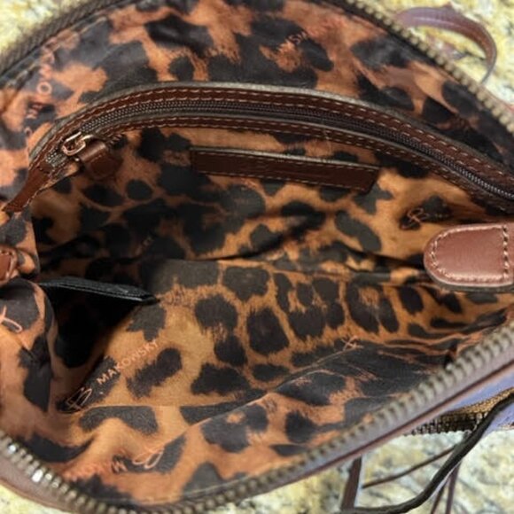 B. Makowsky Crossbody leather Bag - Picture 3 of 4